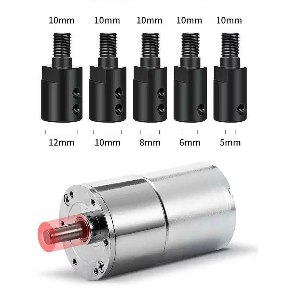 M10 Rotary Tool Coupling Adapter Adaptor 5/6/8/10mm Saw Blade Connecting Rod Shaft for Polishing Cutting Blades Grinding Wheels