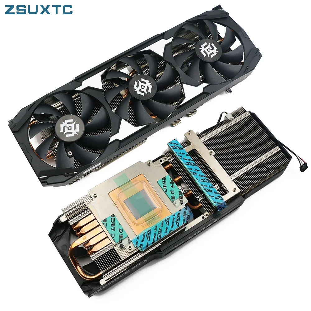 

New For ZOTAC RTX 2060 AMP 2060S 2070 2070S RTX2060 RTX2070 Video Card Heatsink 85MM GA92A2H Graphics Card Replacement Heat Sink