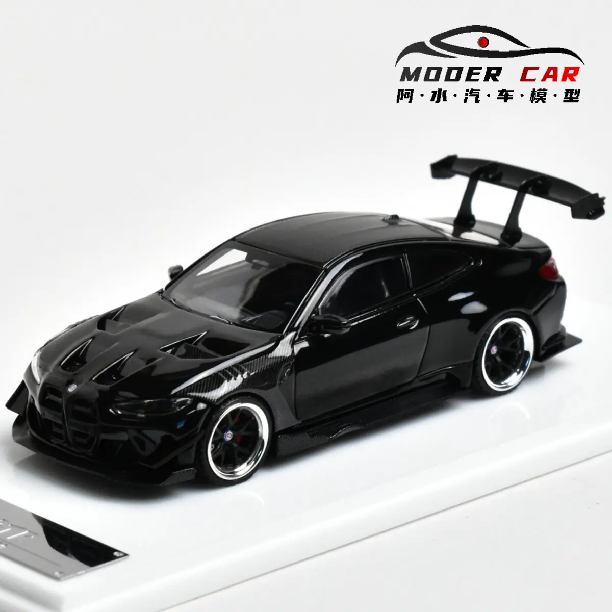 SW 1:64 컴팩트 G82 M4 gtr 선물용 다이캐스트 모델 자동차