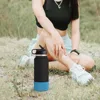 For Aquaflash HydroFlask And More 12-40 oz Anti-Slip Bottle Bottom Sleeve Cover Hexagon Texture Water Bottle Pad Protective Case 4