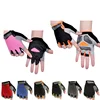Anti Slip Shock Breathable Half Finger Gloves Men Women Half Finger Gloves Breathable Cycling Gloves Bicycle Gloves Bike Gloves 2