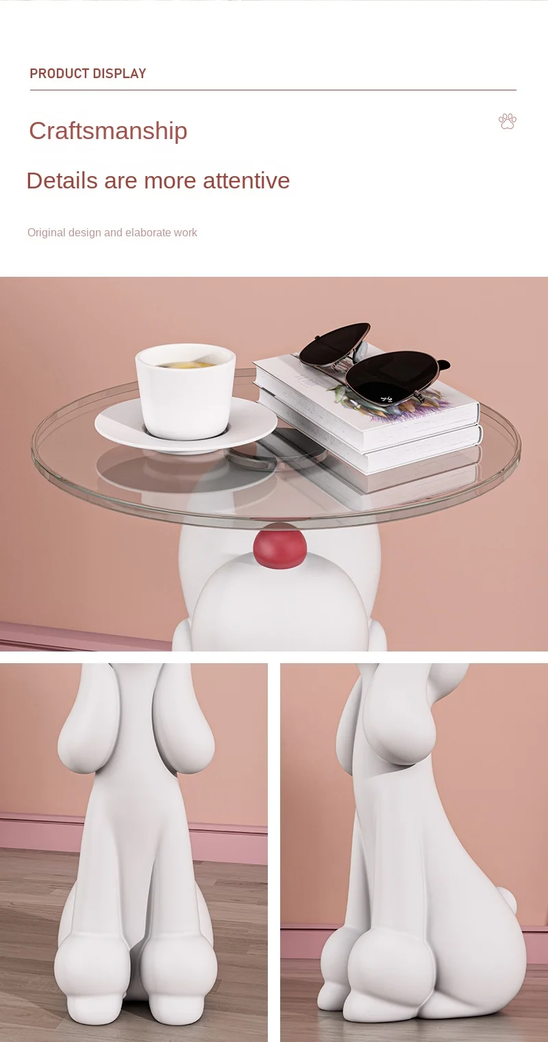 Poodle Dog Home Decorations Statue Super Shop