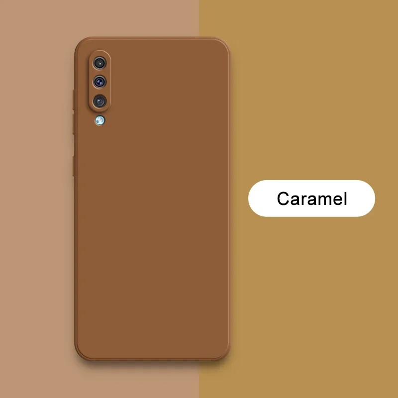 Luxury Square Liquid Phone Case - Soft Silicone 360° Protective Shockproof Cover