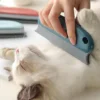 Effective Pet Hair Remover Brush For Cats And Dogs - Gently Shaves Wool And Cleans Fur For A Neat And Tidy Home 2