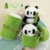 25/38CM Panda with Bamboo Soft Plush Doll Pillow Stuffed International Favorite Dolls Birthday Christmas Gifts Presents for Kids 5