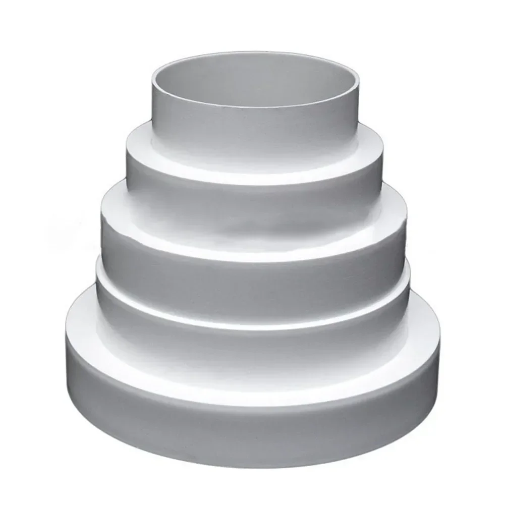 Duct Pipe Connector Ventilation Pipe Reducer Duct Reducer Extractor Fan Pipe Connector Ventilation Systems 80 To 150mm Diameter Round Tube Air Ventilation Systems Parts