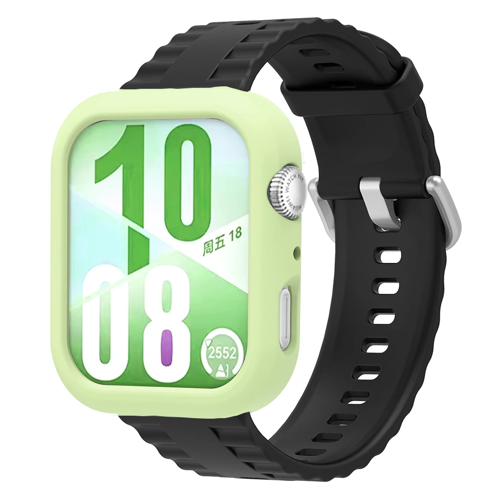 Soft Silicone Anti-Scratch Protective Watch Case - Colorful Decorative Shell