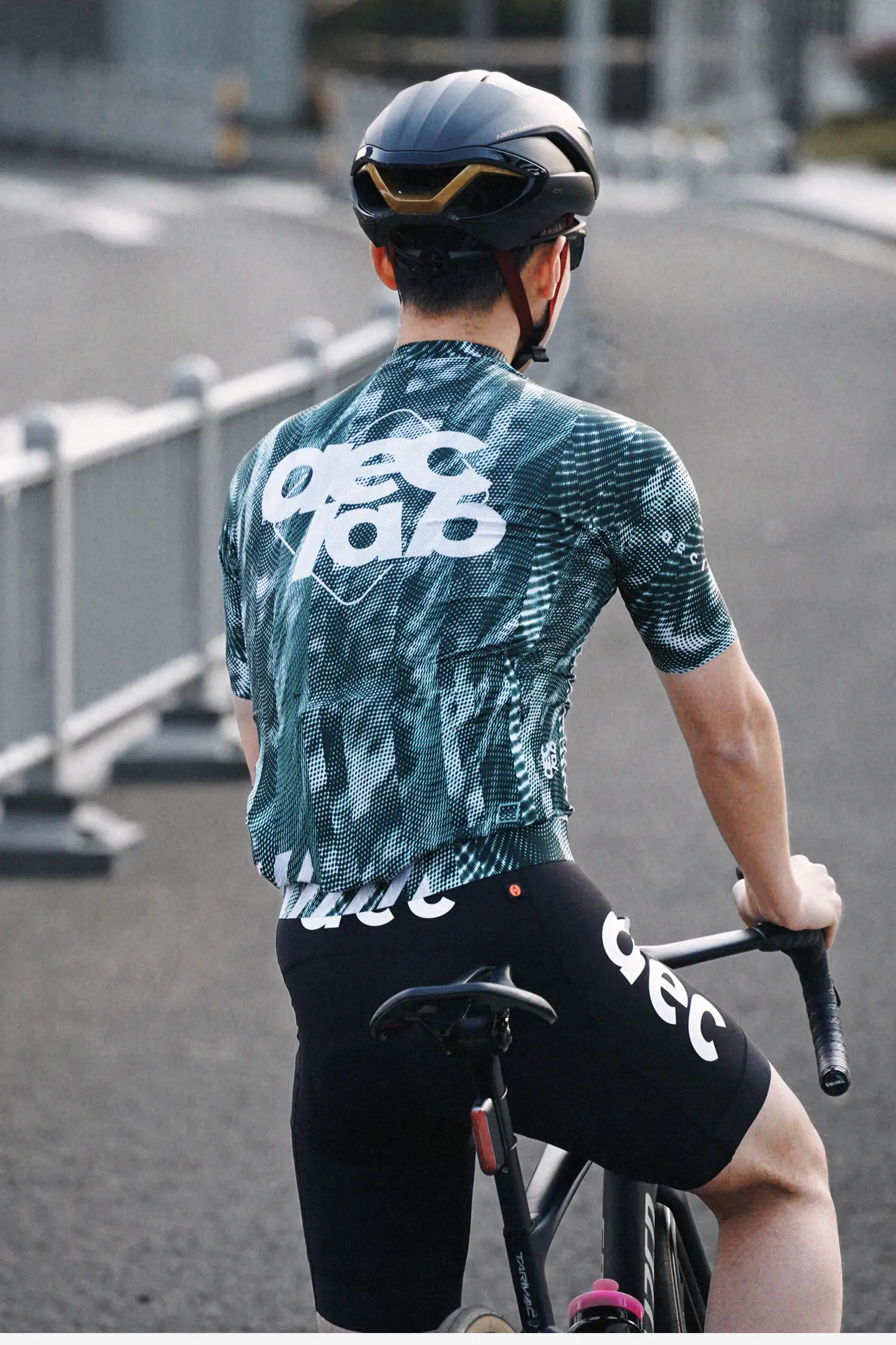 AEC Radtrikot Sommer Kurzarm Fahrradoberteil 2026 Neu Rennrad MTB Kleidung Hochelastisch YKK Reißverschluss hinten 3 Taschen – Detail 23