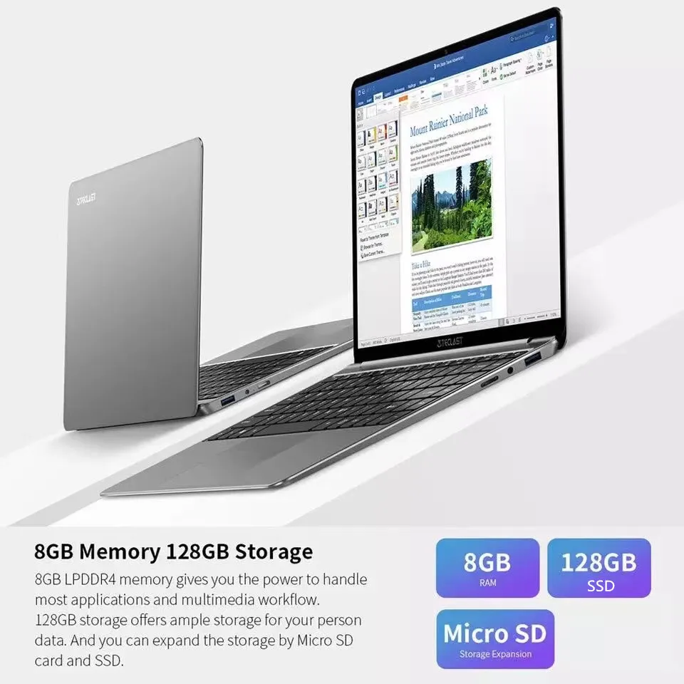 新品ノートパソコン14.1 インチTECLAST F7S 8GB 128GB