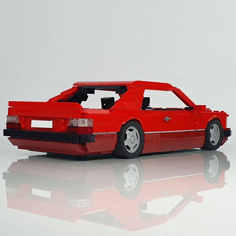 쿠페 모델 빌딩 키트, 자동 잠금 블록, 생일 크리스마스 선물, W124, 1343PCs, 신제품