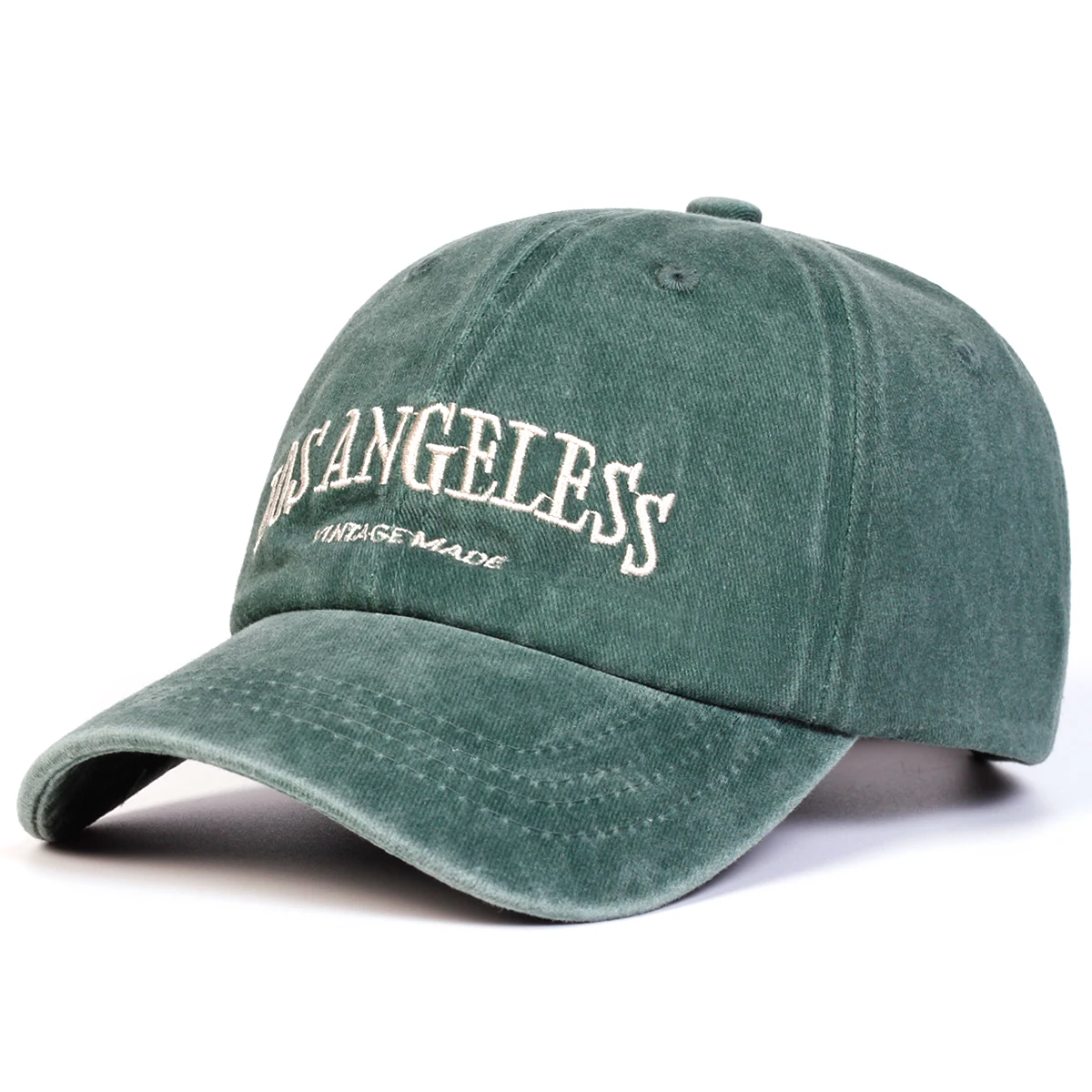 Unisex LOS ANGELES Baseballkappen mit Stickerei, verstellbare Freizeitmützen für Frühling und Herbst, Outdoor-Hüte, Dad-Hats, Sonnenschutzhüte – Detail 6