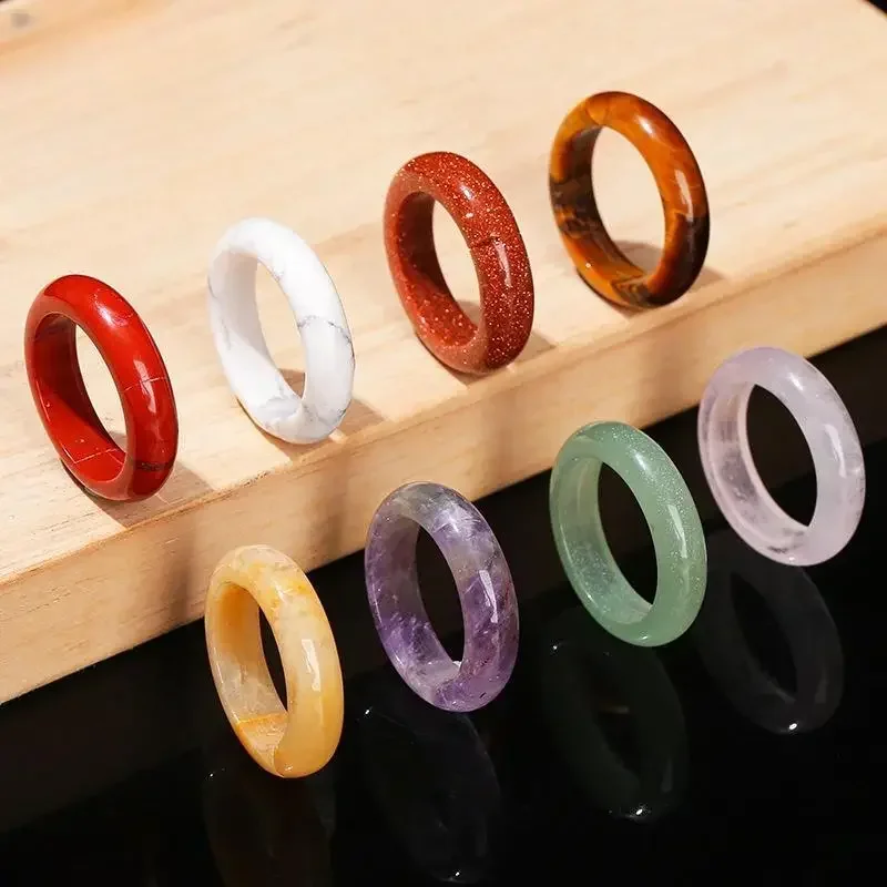 Anillos de Jade para mujer amuleto de lujo regalos de talismanes piedra Anillos de Jade para mujer amuleto de lujo regalos de talismanes piedra