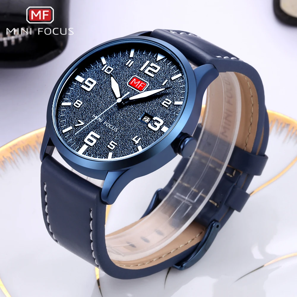 MINI FOCUS Quartz Watch for Men Waterproof_voghion.com