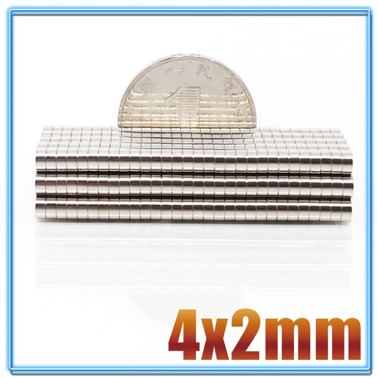Round Magnets Neodymium Magnets 50~2000pcs 4x2 Rare Earth Magnets Diameter 4x2mm Small Round Magnets 4mm*2mm Permanent Neodymium 4*2 strong magnet disc