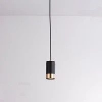 Lustre à bande créative minimaliste, lustre de chevet, de chambre à coucher, de restaurant minimaliste nordique, de comptoir de bar, lustre à tête unique 4