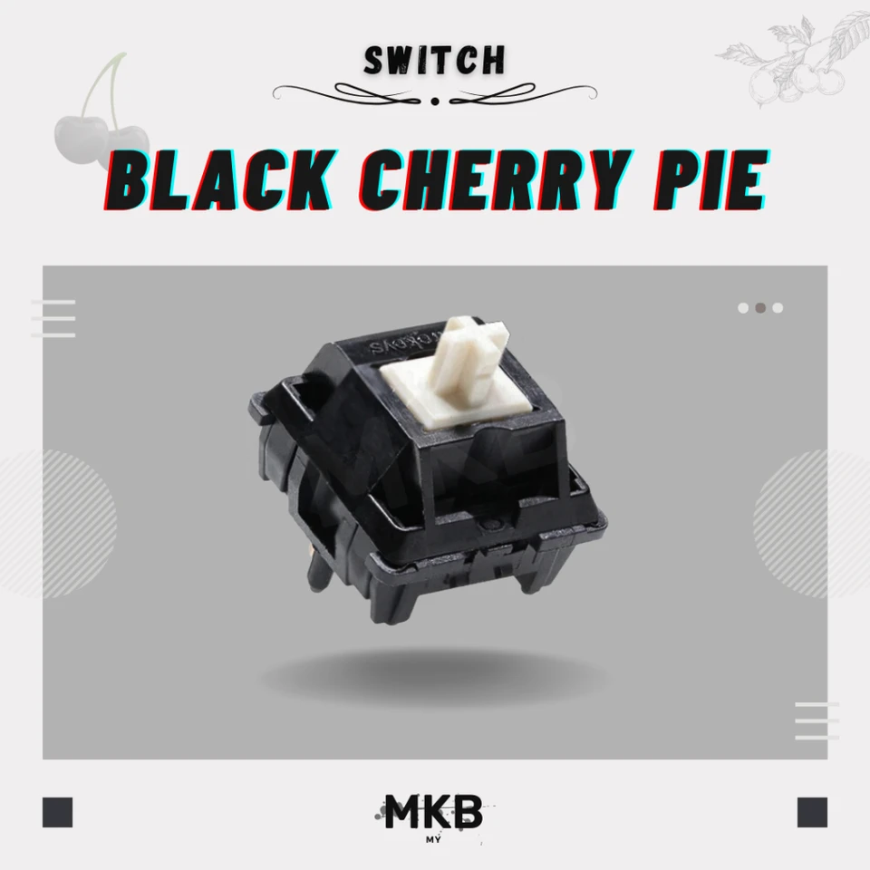 Black Cherry Pie Frankenswitchs（未使用・89個） Sarokeys | Black Cherry Pie Linear Switch