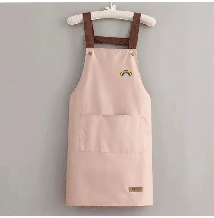 Waterproof and antifouling large pocket hotel restaurant coffee shop Western food Western pastry work clothes apron 4