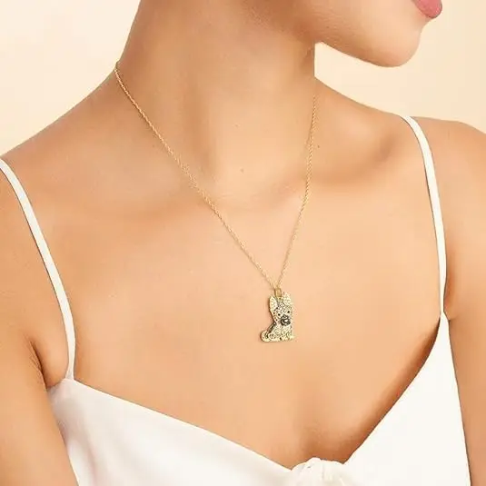 Collar Con Colgante De Pastor Alemán Dominante Y Atractivo Para Mujer, Joyería Elegante Para Cachorros, Accorios Para Animal, Regalo Para Amant De Los Perros - AliExprs 36