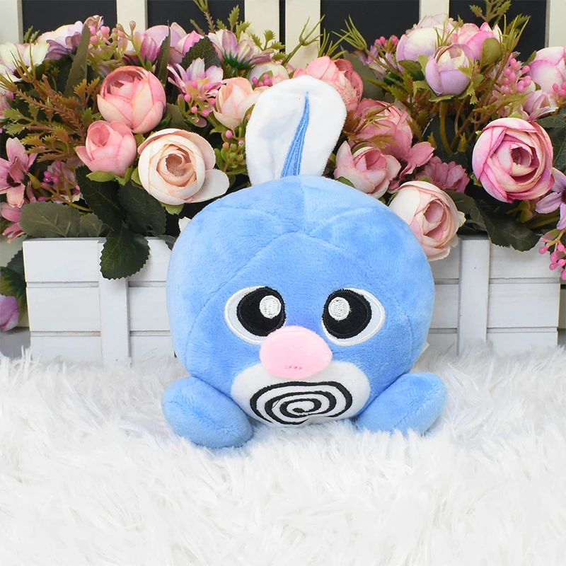 카와이 Gengar Magikarp Psyduck 부드러운 플러시 장난감 Mew Mewtwo Poliwag Lapras Galarian Ponyta 박제 동물 Peluche 인형