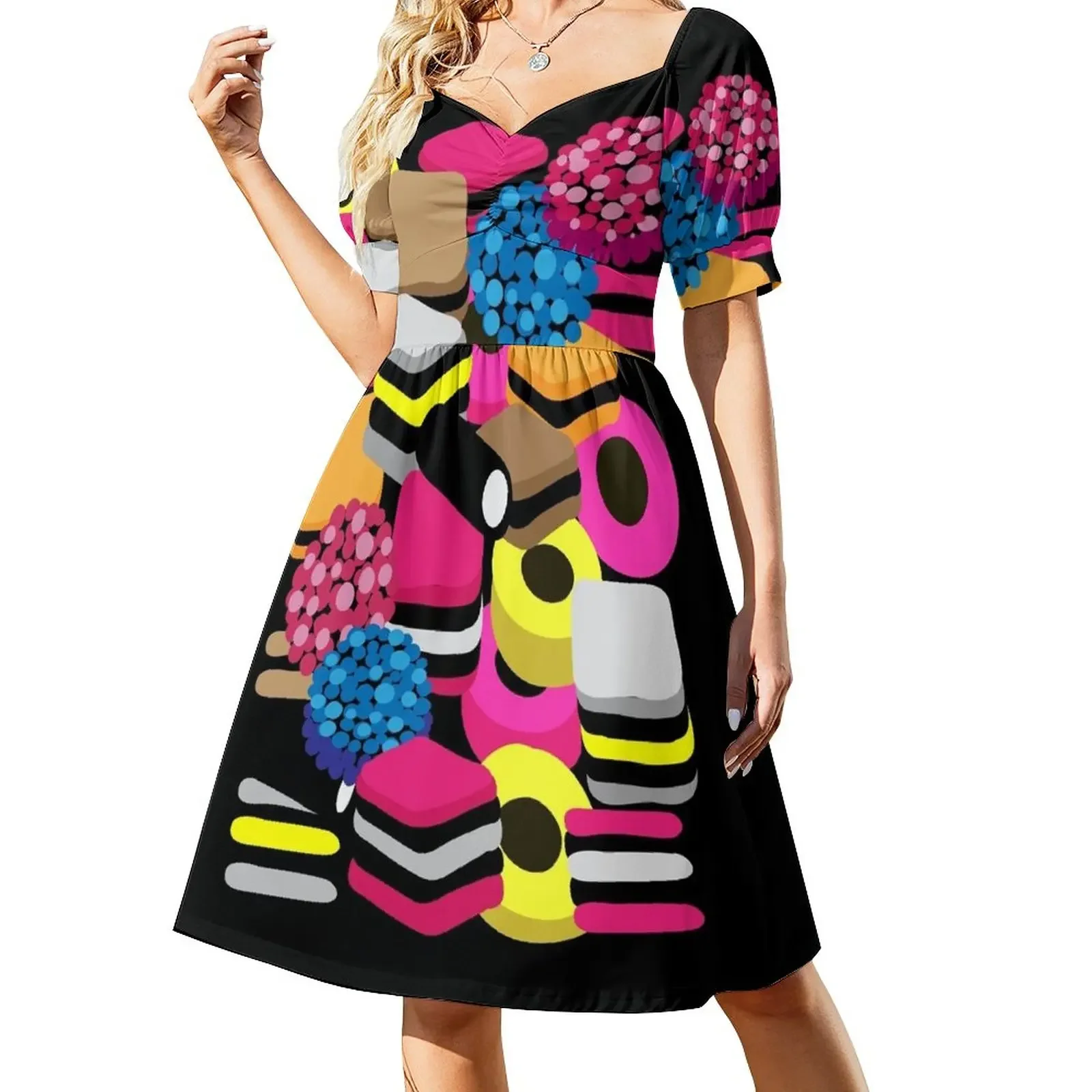 

Liquorice Picturish Sleeveless Dress evening dresses luxury 2024