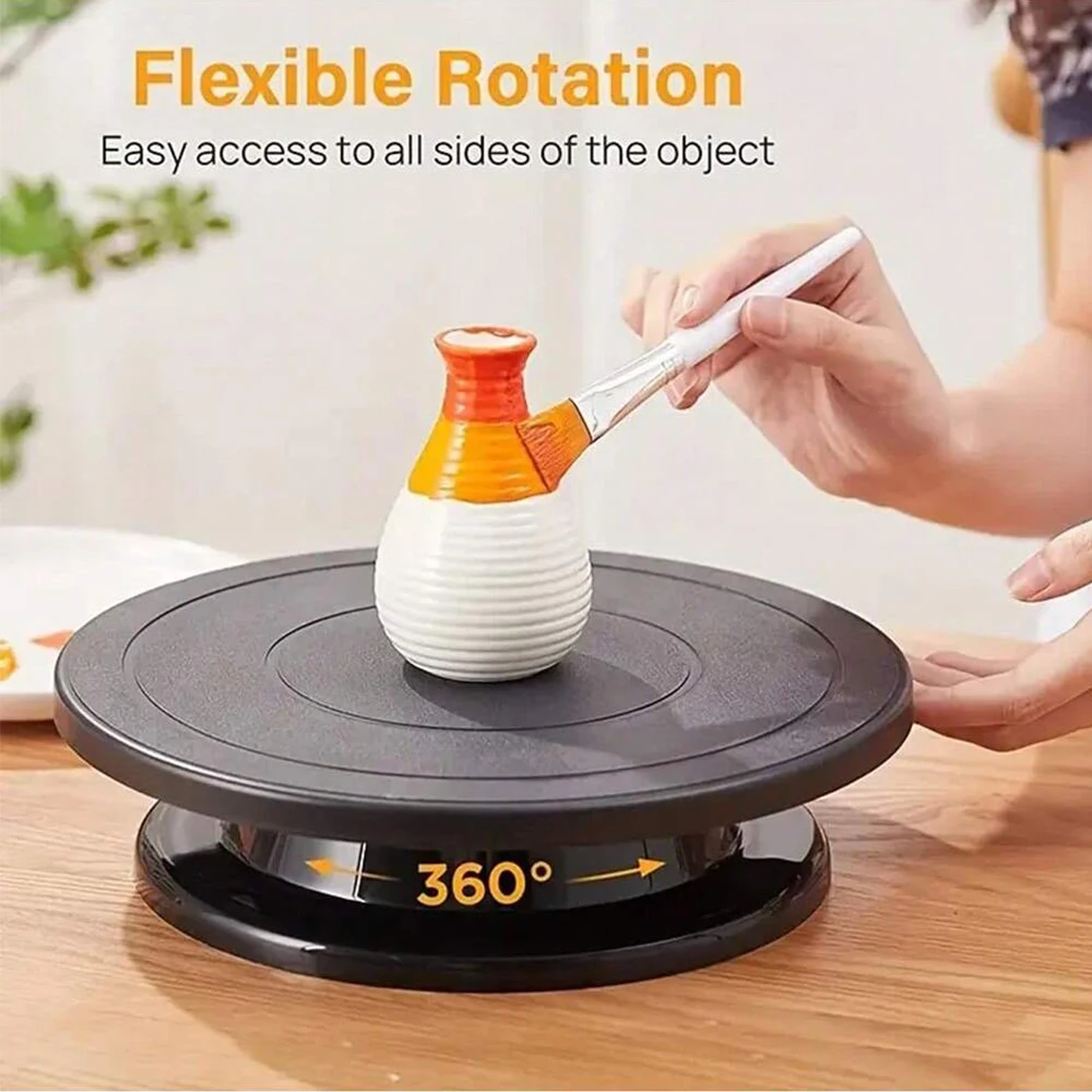 Spinning Turntable 11 Inch Spinning Turntable for Engraving Painting
