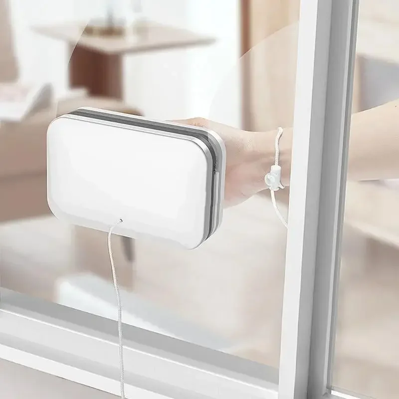 Double-side Magnetic Glass Wiper Window Cleaner Cleaning Brush Household Magnetic Brush Washing Windows Home Cleaning Tool