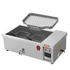 Household Double Cylinder Deep Fryer Electric French Fries Frying Machine 12L/25L Industrial Deep Fryer 1