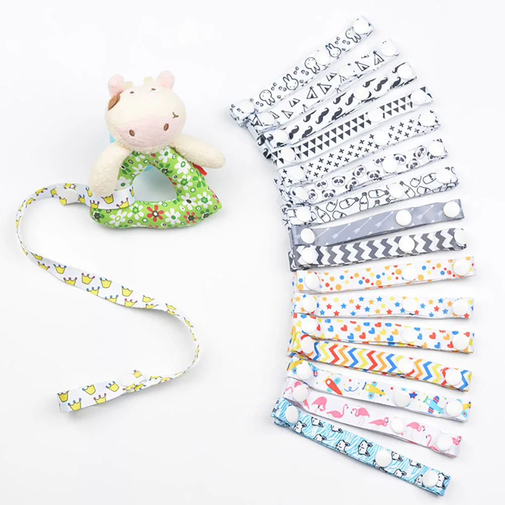 

3Pcs Anti-Drop Toys Trolley Lanyard Strap Fixed Pacifier Chain Baby Cup Holder Bind Hanger Belt Holder Baby Stroller Accessories