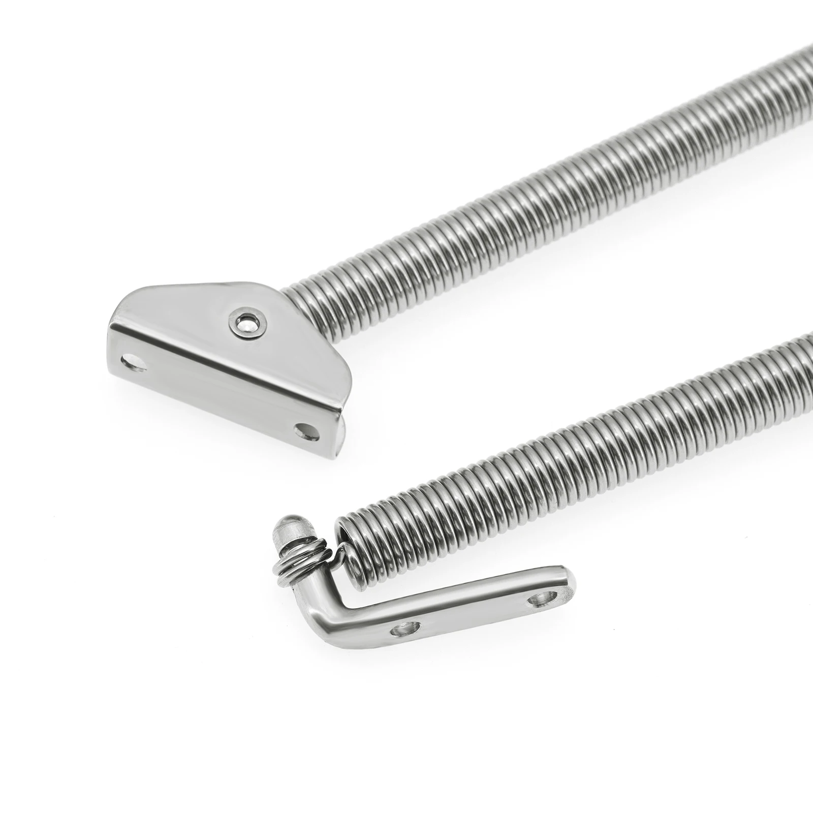Regolatore A Molla Per Portello Barca In Acciaio Inossidabile - Lunghezza 210 Mm (8-1/4"), Diametro 11 Mm, Set Da 2 Pezzi