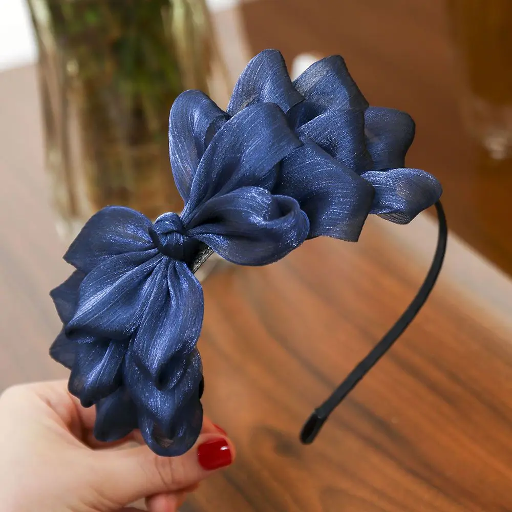 Women Ribbon Lace Hair Hoop Hair Band Hair Accessories Head Band