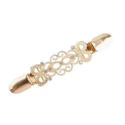 Elegant Floral Vintage Dress Clips - Timeless Shawl and Sweater Brooch Pins Accessories (01)
