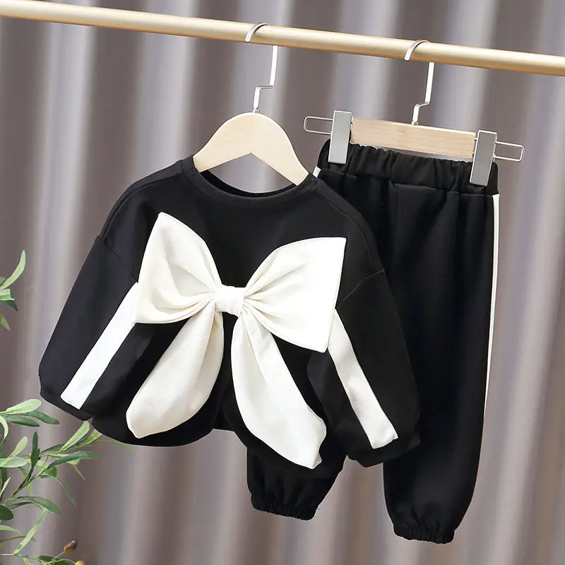 

Girls Sweatshirts +Pants Kids Sets Children's Set 2PCS/Set 2023 New Arrive Spring Autumn Jogging Suit High Quality Child Clothin