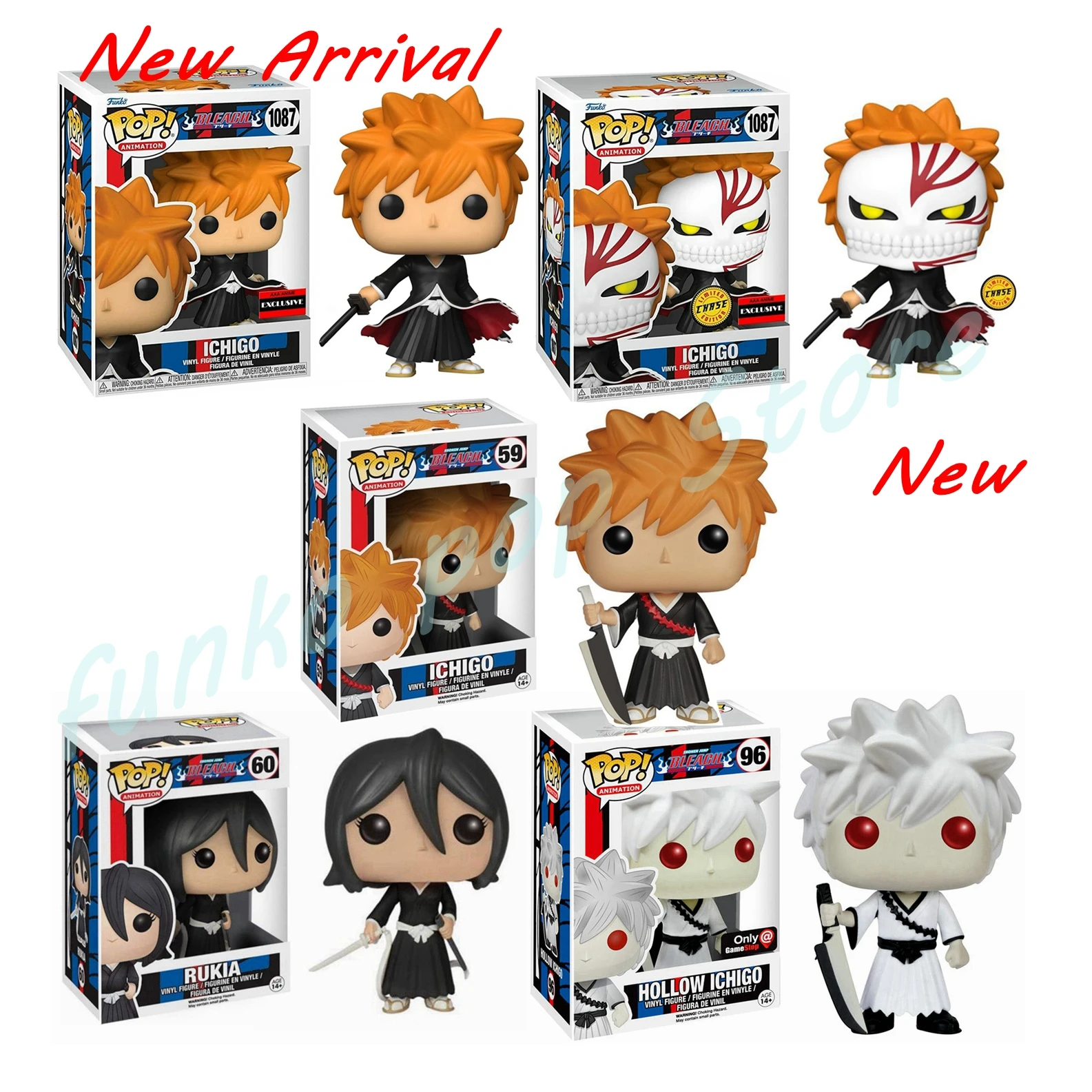 FunkoPOPAnimationBLEACHHOLLOWICHIGO9659ICHIGO1087Limited