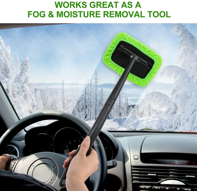 Xindell Window Windshield Cleaning Tool Microfiber Cloth Car Cleanser Brush with