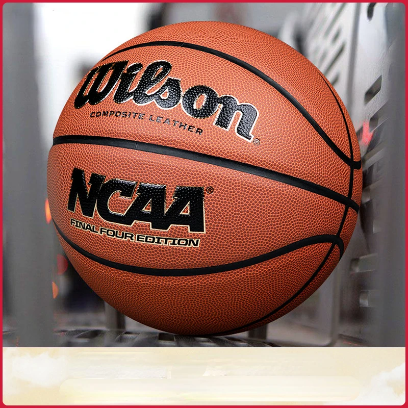 Basketball Balls Wilson NCAA Genuine Wear-resistant PU Sphere 7 Indoor and Outdoor NCAA Championship Basketball