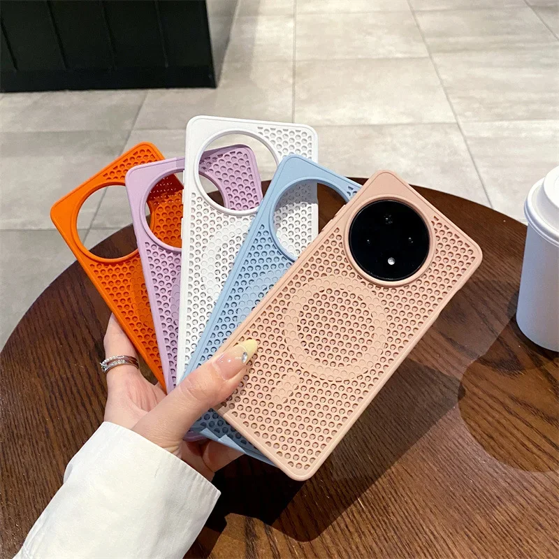 Magnetic Matte Shockproof Case with Heat Dissipation and Soft Bumper Design