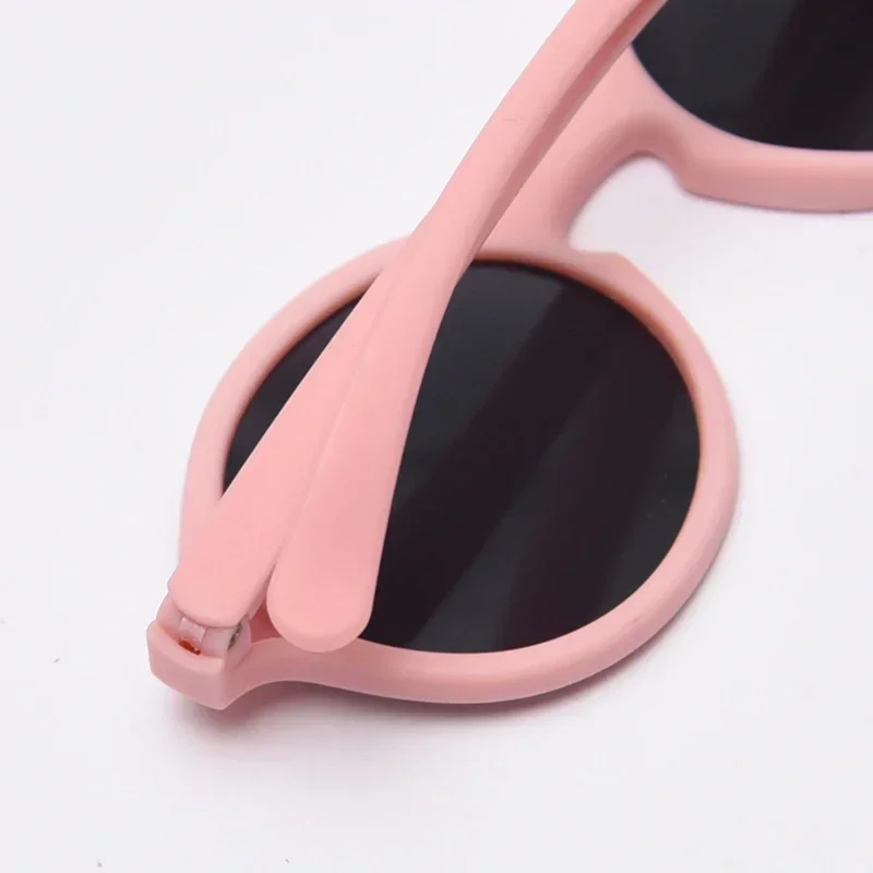 3-12 Years Baby Silical Gel Glasse UV400 Protection TPEE Polarized Strap Flexible Sunglasses with Free Silical Rope for kids sunglasses,children sunglasses