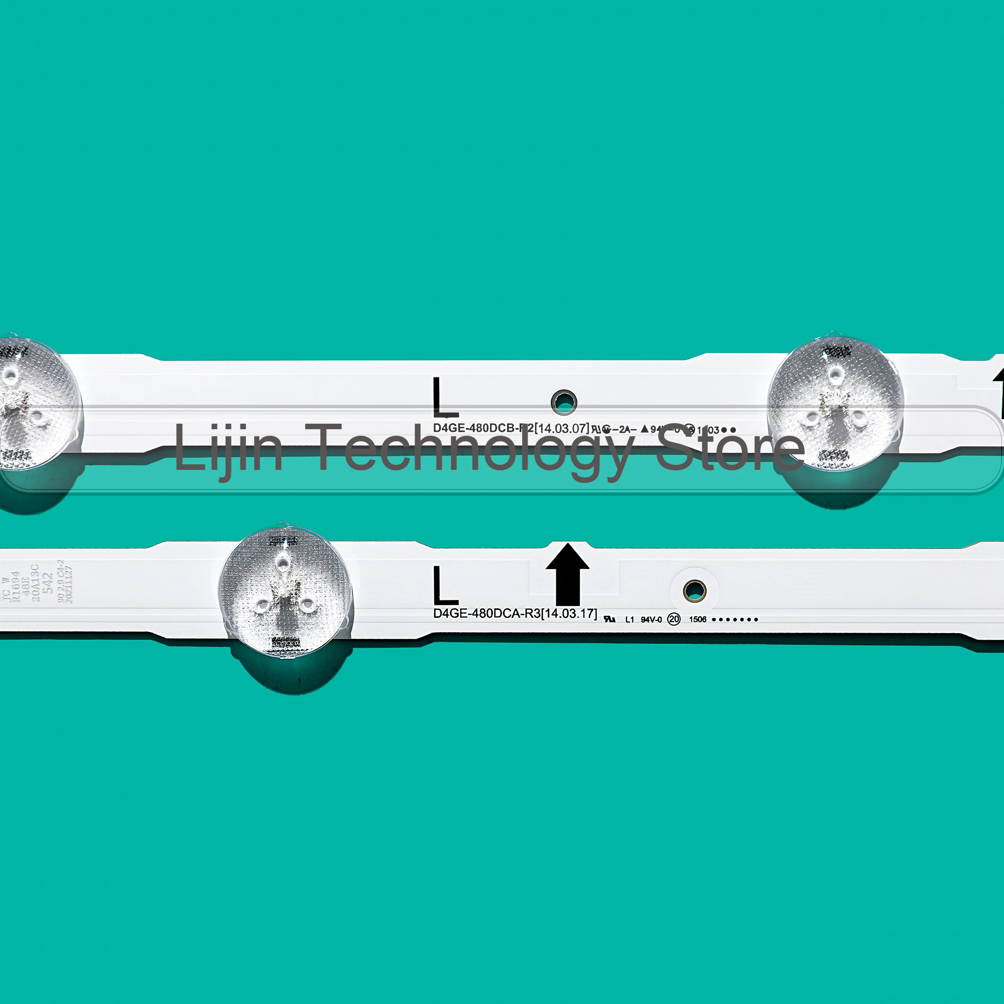 12pcs/set LED strips for Samsung UE48H6400 UE48J5600 UE48J5600 UE48H5000 UE48H5500 UE48H6200AK D4GE-480DCA-R3 D4GE-480DCB-R2