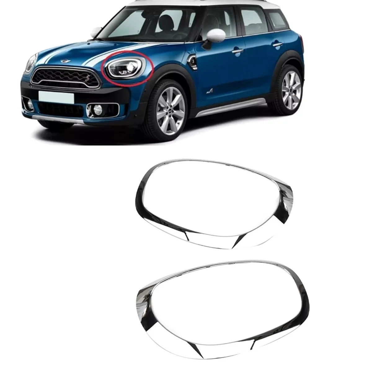 Cubierta De Cabeza De Perilla De Cambio Automático De Fibra De Carbono Real Para Mini Cooper S One Countryman Cluman R55 R56 R58 R60 F55 F56 F60 R55