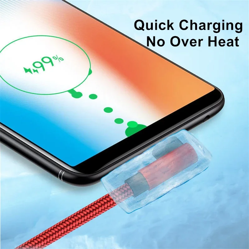 รูปสินค้า สายชาร์จ USB-C 66W ชาร์จเร็ว ปลอดภัย ใช้ได้กับหลายแบรนด์