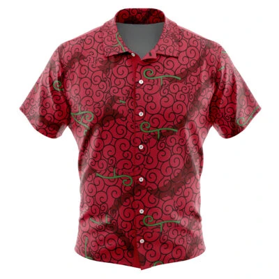 Luffy Gear 5th V2 One Piece Button Up Hawaiian Shirt Men's Casual Shirt Summer Clothes Father and Son Cosplay Clothes 6