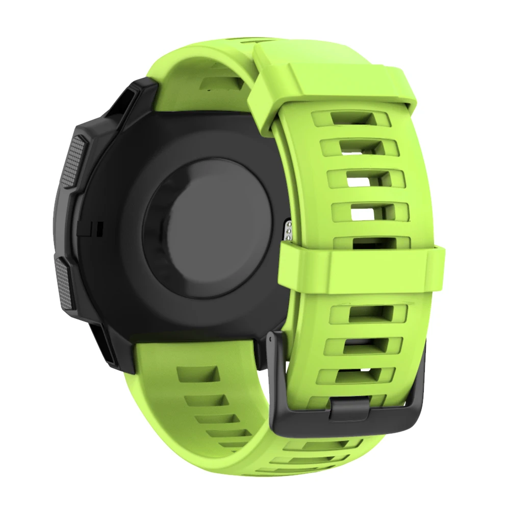 Silicone Replacement Wristband for Smart Watches - 22mm Adjustable Strap