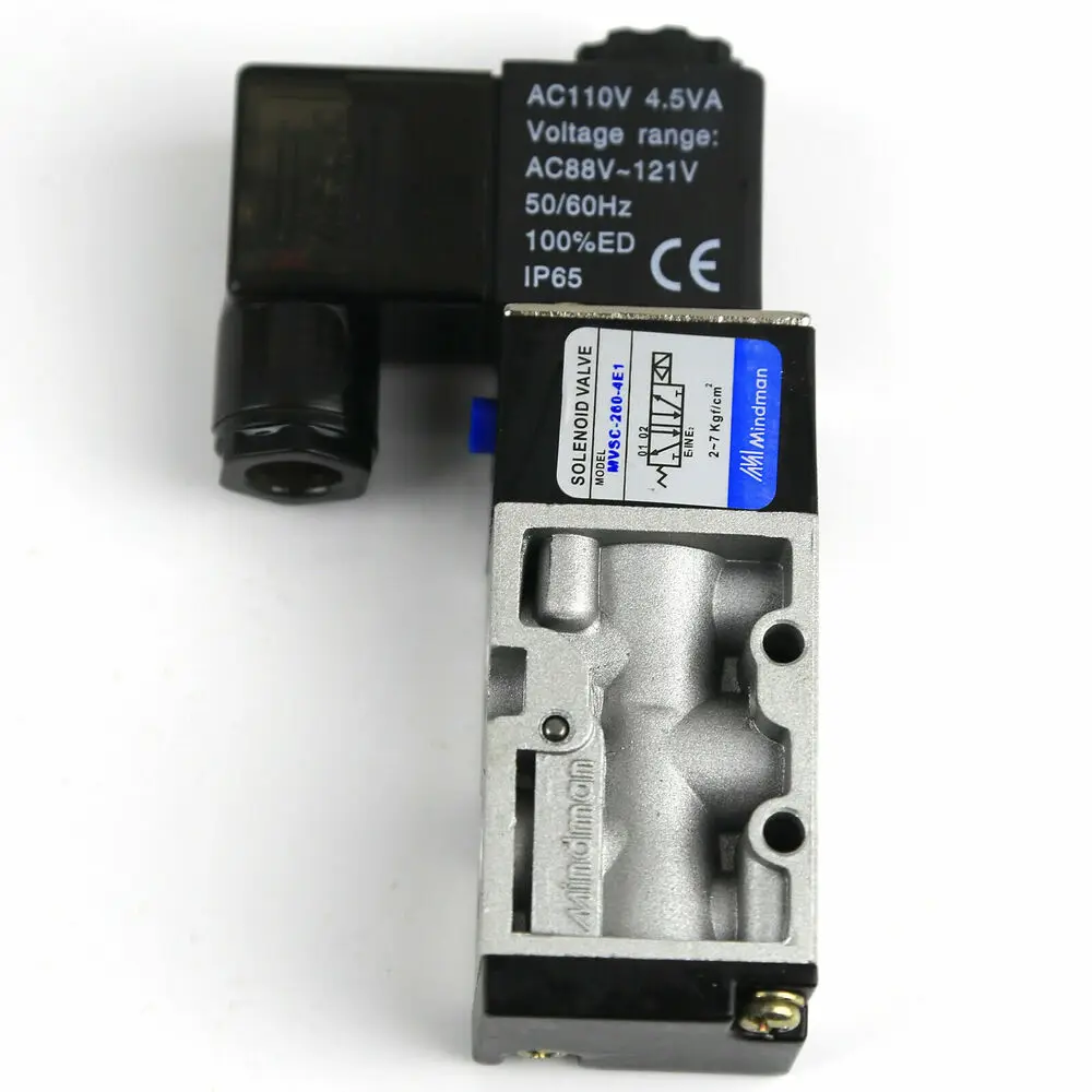 

Новый Соленоидный клапан Mindman MVSC-260-4E1 AC110V MVSC2604E1