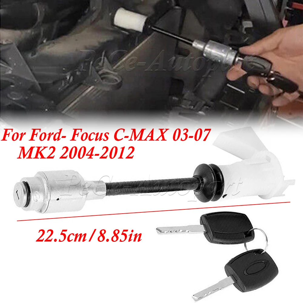 Applicable Serrure De Capot Pour Focus, Kit De Réparation De Loquet De Verrouillage Pour C Max 2003 2007 4556337 85631651