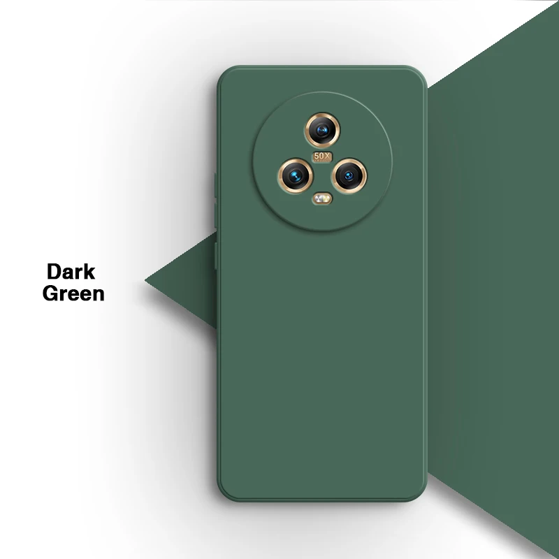 High-Quality Liquid Silicone Phone Case with Soft Lens Protection