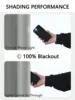 2025 New Total Privacy Safe and Odorless Curtains for Living Room and Bedroom 1pc Solid Blackout Curtains with Grommets 5