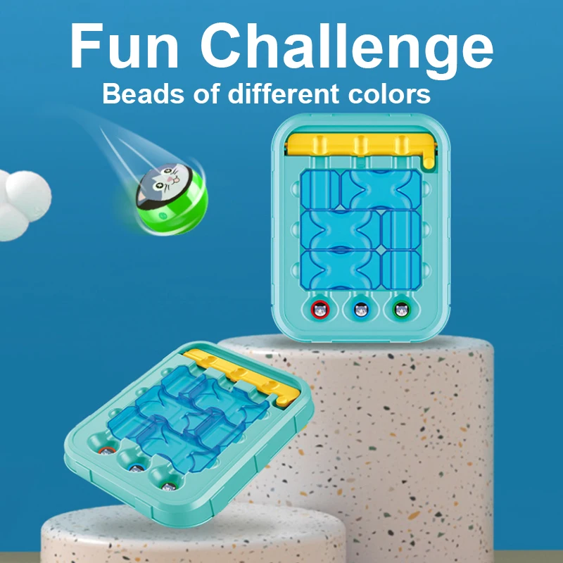 Children Educational Toy Kitten Maze IQ Puzzle Toys Planning Ability Board Games Montessori Logical Thinking Training Kids Gift 3