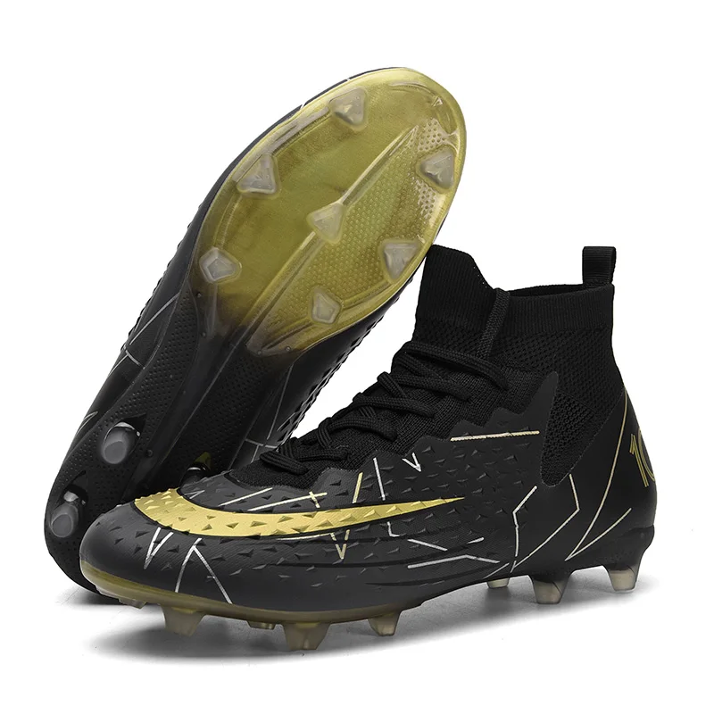 thumbnail image 1 of Botas de fútbol FG/TF para hombre, para entrenamiento en césped, fútbol sala, fútbol sala, botas de fútbol para exteriores para niños, zapatillas profesionales para niños, 1 of 5