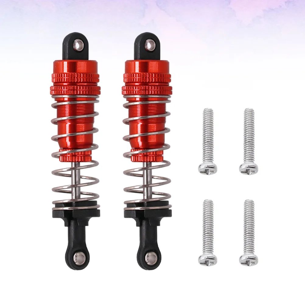 

1 Pair of Trunk Universal 1/14 144001 Vehicle Climbing Vehicle Metal Front and Rear (Red)