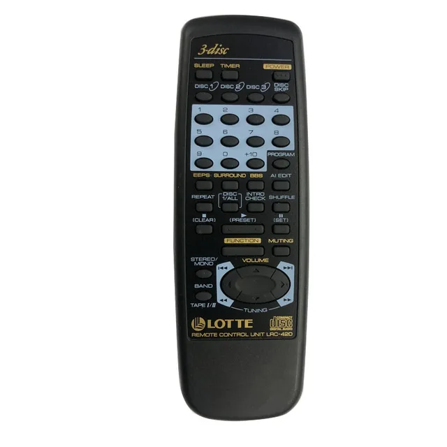Original Remote Control LRC-420 for LOTTE CD Player Controller
